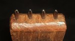 wheel rake close up oak and nails wheel buff rake close up oak and nails jewelry polishing