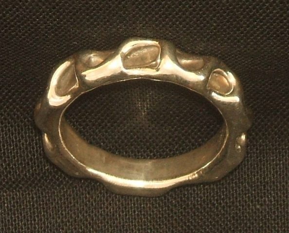 cast sterling ring sz 5.5 01